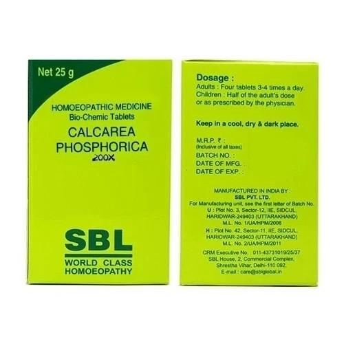 SBL Calcarea Phosphorica Biochemic Tablet 200X