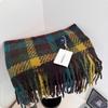 Korean Style Unisex Wool Blend Scarf: Anti-Pilling, Warm, Multi-Purpose Winter Shawl