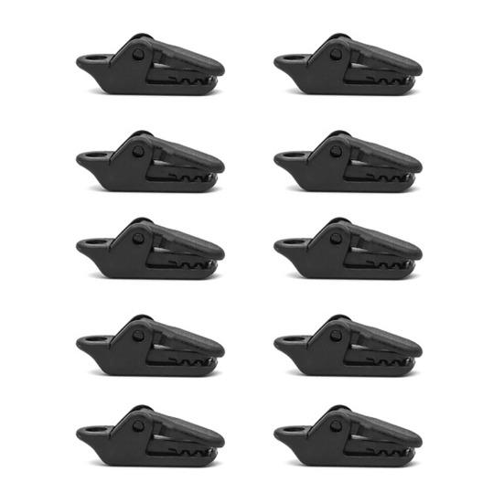 10/20Pcs Outdoor Tarp Clip Heavy Duty Lock Grip Camping Tent Fastener Clip Holder Pool Canopy Awning Cover Shade Cloth Fixing Clamp