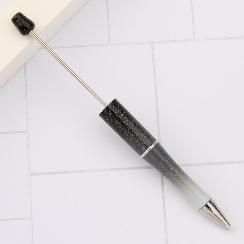 Creative UV Multi-Color Gradient Plastic Bead Pen - 130 Colors Available