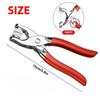 Stainless Buckle Installation Tool Set Metal Colour Pliers Snap Button Claw DIY Set Hand Pressure Plier Rivet Buckle Sew Tool