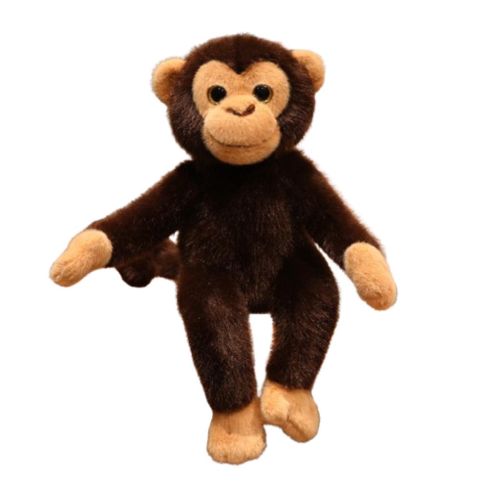 Stuffed Doll Large Plush Monkey Doll Realistice Orangutan Plush Doll Monkey Plush Toy  Baby Toys