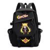 Zaino Stampa Anime Sailor Moon per Ragazzi Studenti Viaggio Leggero in Nylon Borsa Scolastica con Spallacci Imbottiti