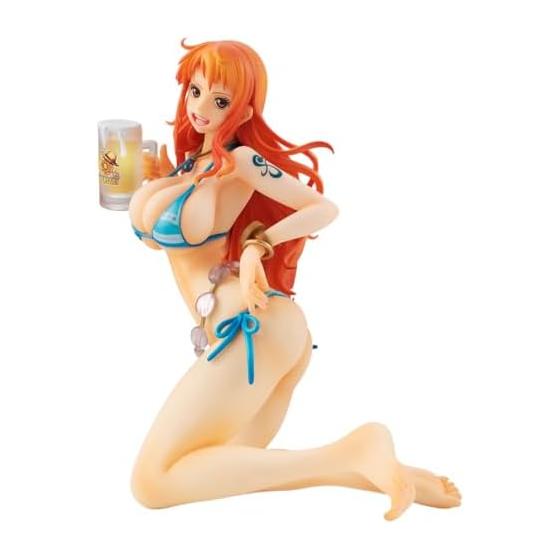 Megahouse Portrait.Of.Pirates One Piece LIMITED EDITION Nami Ver.BB_SP 20th Anniversary Painted Complete Figure
