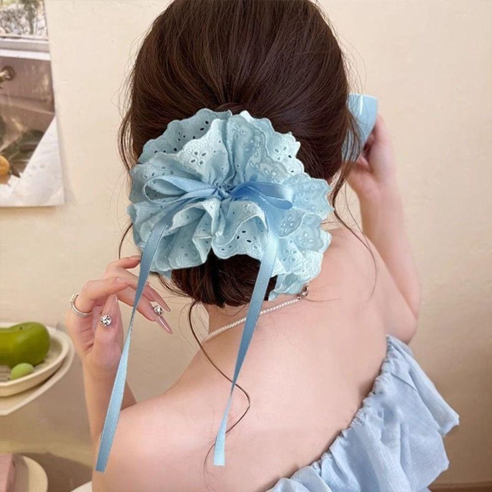 Elastic Hair Bands Hair Accessories Ponytail Holders Trendy Hair Tie  for Women