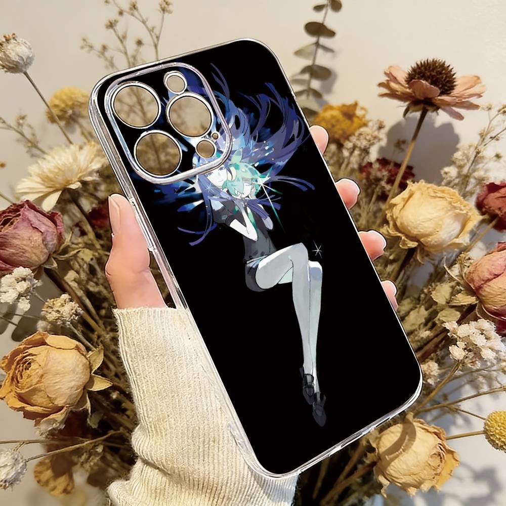 

Land of the Lustrous Phone Case For iPhone 17 16 15 14 13 12 11 Mini Pro Max Plus Transparent Cover iPhoneXSMAX