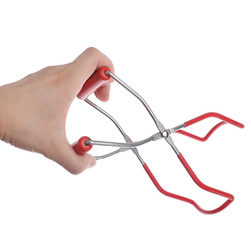 1X Canning Jar Lifter Tang Jar Lifter med grep Håndtak Anti-skli klips