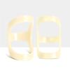 5 Pcs Reusable Oval Finger Splints Finger Support Brace Stabilizers Triggers Finger Splints for Broken Straightening