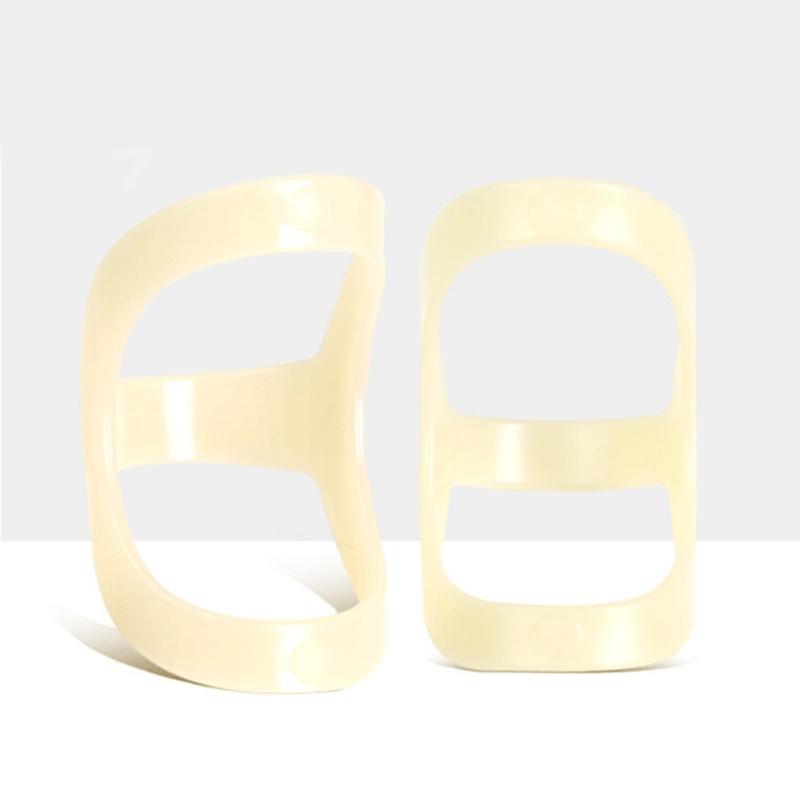5 Pcs Reusable Oval Finger Splints Finger Support Brace Stabilizers Triggers Finger Splints for Broken Straightening