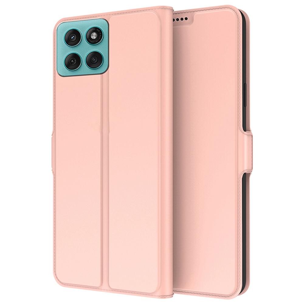 Etui dla Motorola Edge 60 Pro 5G Wstrząsoodporna wewnętrzna powłoka TPU Skórzany pokrowiec na telefon Przegródka na karty