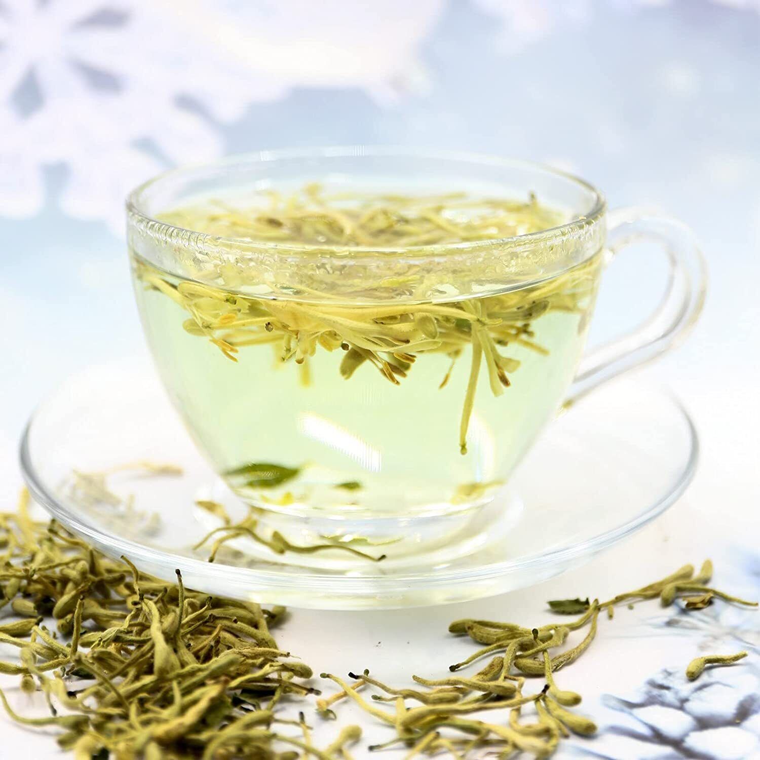 2023 FullChea Натуральный сушеный чай с жимолостью - Цзинь Инь Хуа — фото 5