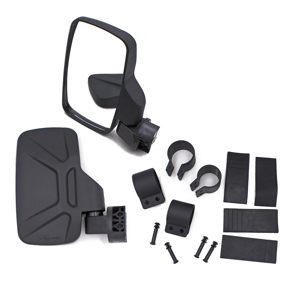 UTV Spiegelset, Weite hochauflösende UTV Rückspiegel mit 1,75-2 Zoll Halterung, passend für 1,75 Überrollbügel