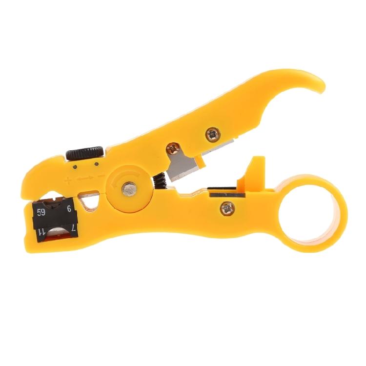 All-In-One Stripping Tool Cable Wire Stripper Compression Tool Coaxial Cable