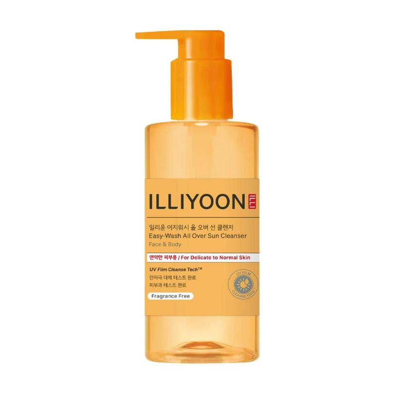 

[ILLIYOON] Easy Wash All Over Sun Cleanser (200ml) - Mild & Complete UV Residue Recharge