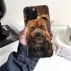 Pit Bull Pet Dog Pitbull Soft Phone Case For IPhone 11 17 Air 16E 16 Pro Max 15 + 14 Plus 13 Mini 12 Apple 7 SE 8 Fundas Coque 1