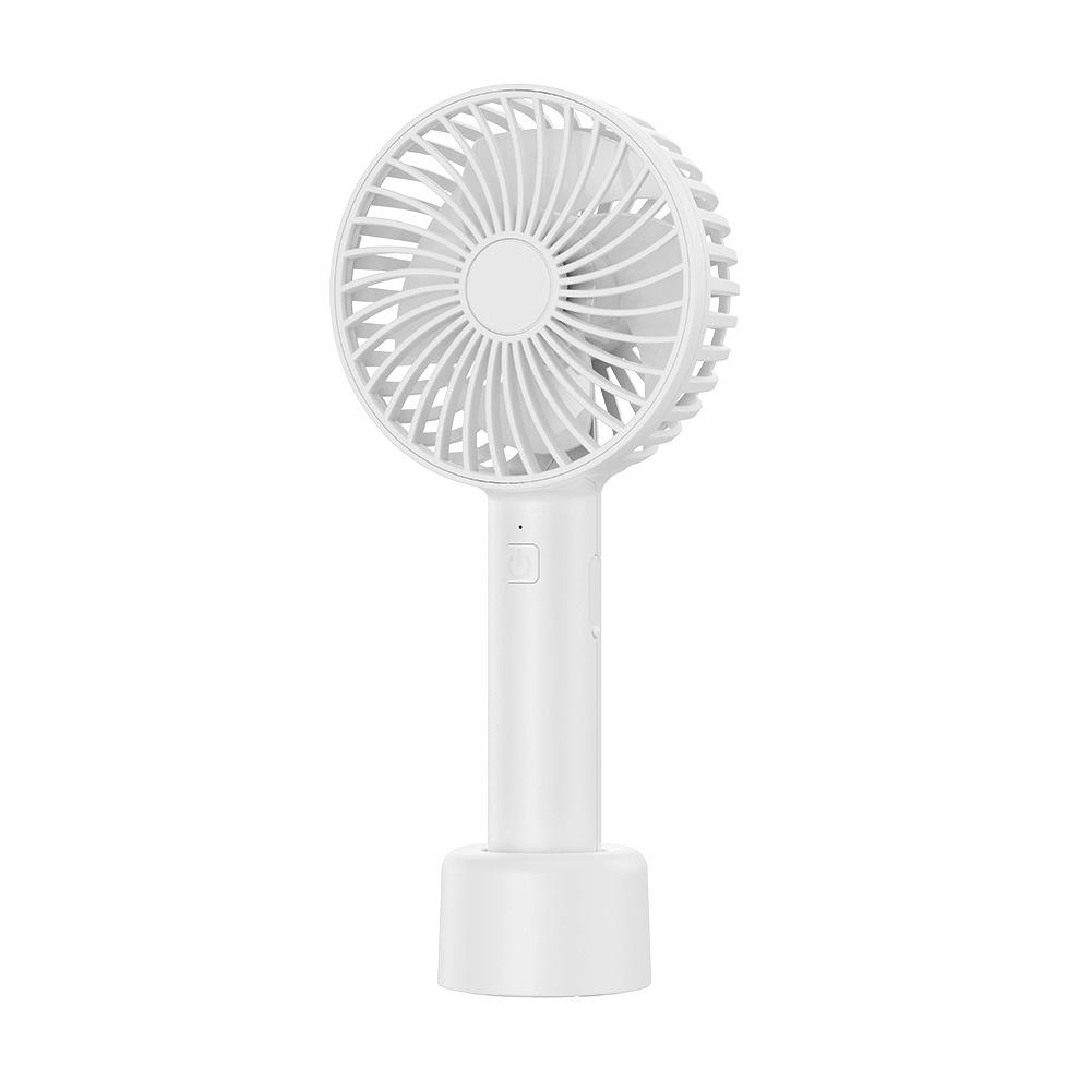 Weilexing 25th Anniversary Rechargeable Mini Handheld Fan - Portable Desktop and Outdoor Electric Fan 105x56x234mm белый