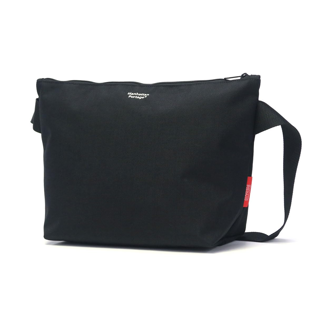 

Genuine Messenger Bag MP1606JRNF Cobble Hill Nylon Messenger Bag No Flap Black [Manhattan Portage] [Official] (M) чорний