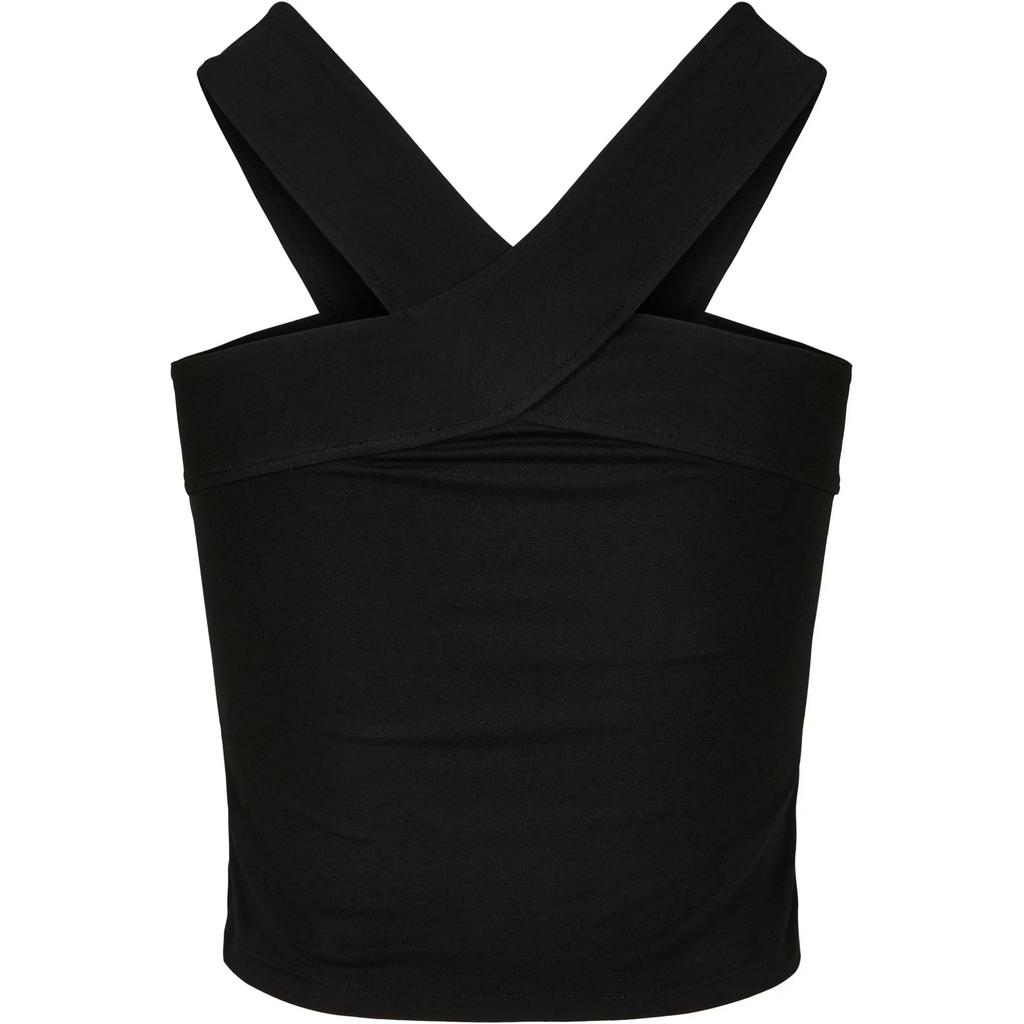 Urban Classics Womens/Ladies Cross Neck Top