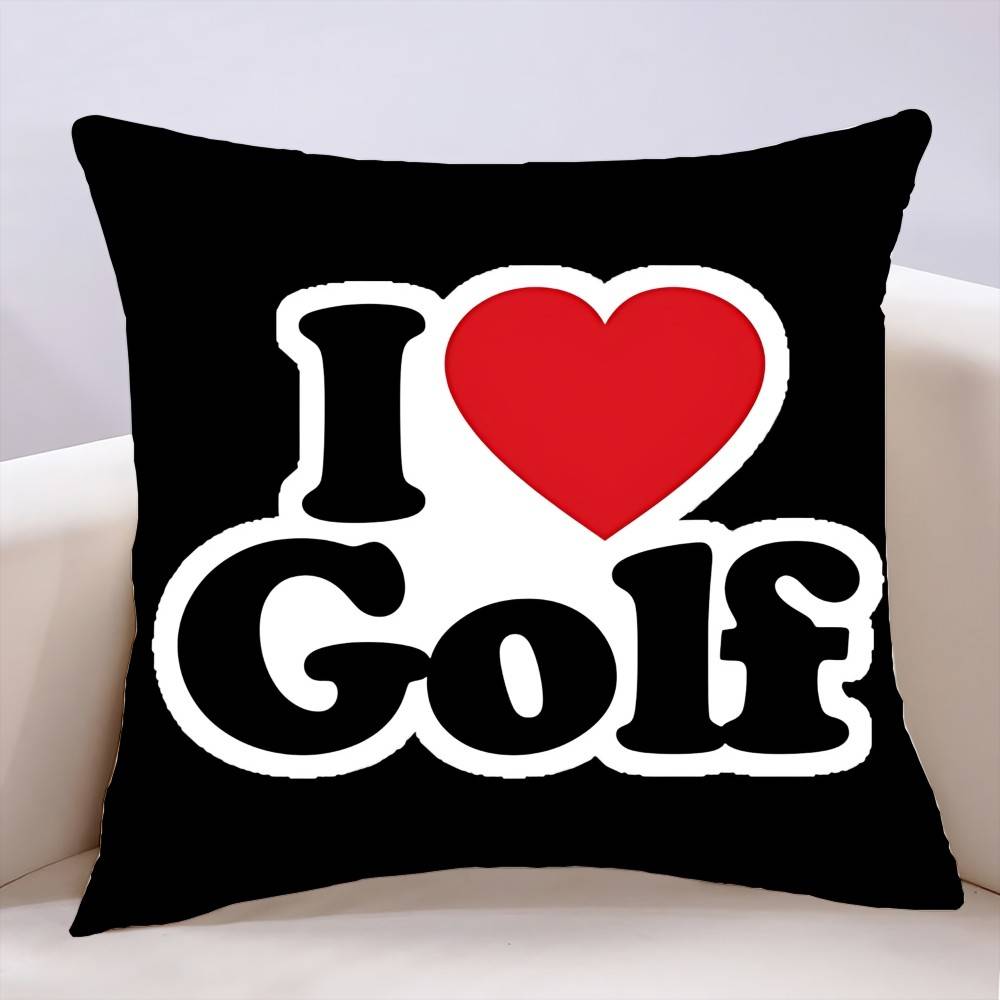 Golf Sports T-Titleists Pillow Case Cushion Cover Soft Cute Throw Pillow Case For Car Sofa Pillowcase Polyester With Zipper