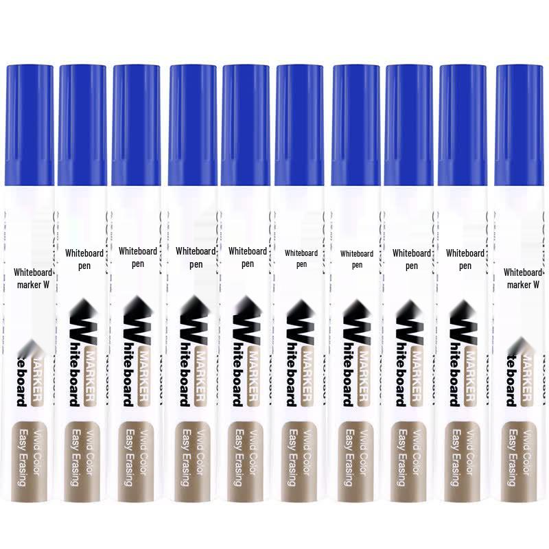 Deli Stada Blue Whiteboard Marker Pens