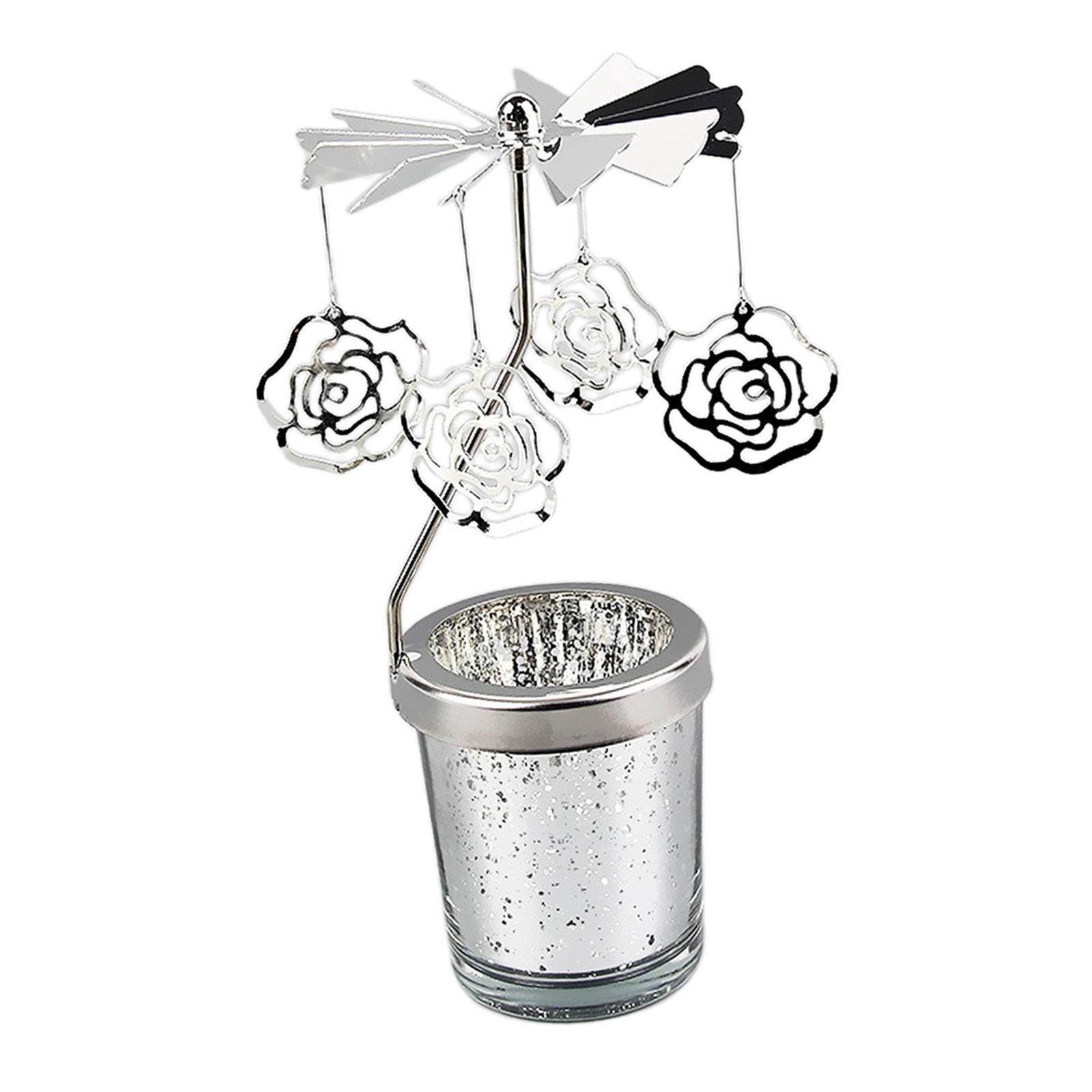 

Modern Metal Candle Holder for Tabletop Decor - Add a contemporary touch to your home with this sleek candle holder.