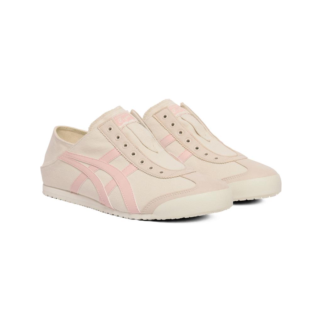 Onitsuka Tiger MEXICO 66 PARATY Fabric Comfortable Low top Casual Shoes Unisex Beige/Pink 1183A437-252