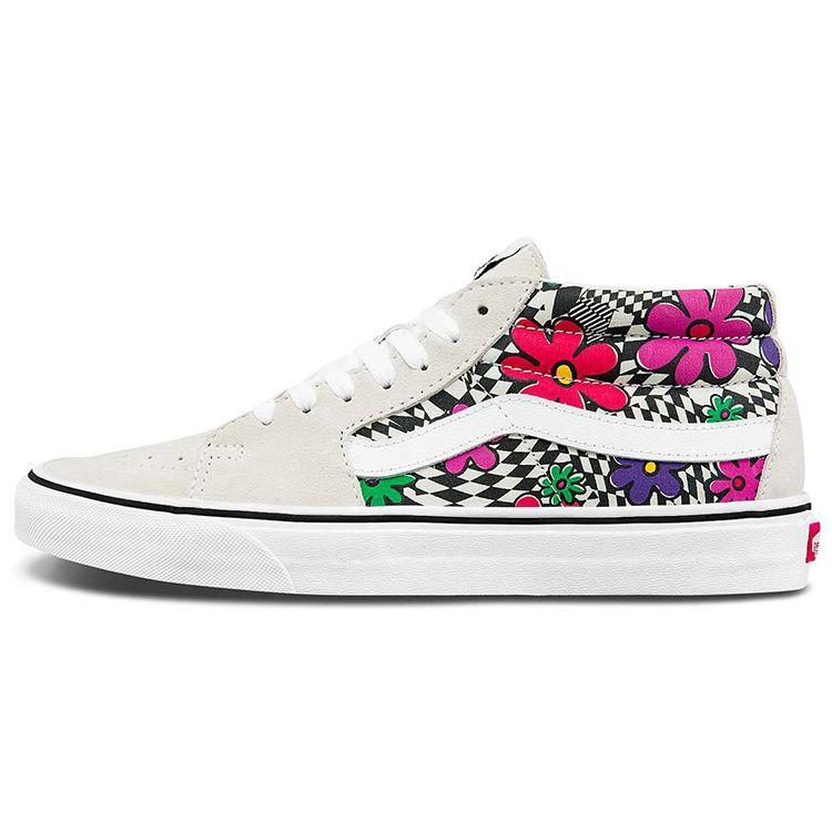 Кеды Vans SK8 Mid Top Женские Бело-Серые VN0A3WM340G 40.5