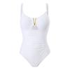 Women's -neck Slimming Conservative Shaping One-piece Swimsuit