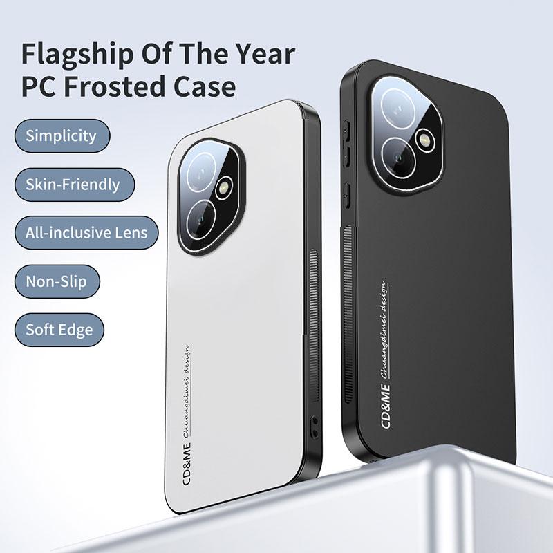 Luxus AG Matt Hülle Für Huawei Honor 400 300 200 Pro X9C Smart Magnetisch PC Mattiert 360 Grad Halter Ständer Schutzhülle