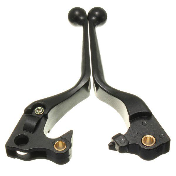 Buy 1 Pair Black Clutch Brake Levers For Harley Davidson Sportster XL 883 1200 Custom at