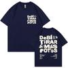Rapper Bad Bunny Debi Tirar Mas Fotos DTMF World Tour T-shirt Men Women Fashion Hip Hop T Shirt Oversized Cotton T Shirts