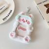 Animals Capybara Keychain Devil Cat Plush Hollow Photo Frame Cartoon Photocard Holder  Student