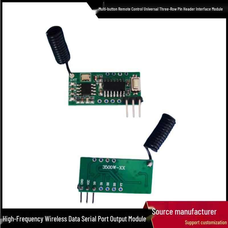 433 MHz Low Power No-Decoding Receiver Module for Low-Frequency Signal Transmission