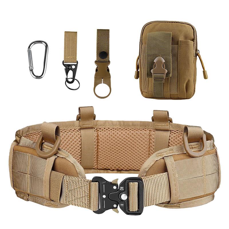 Bingyue Tactical Training Nylon Belt with Thickened Waist Pad