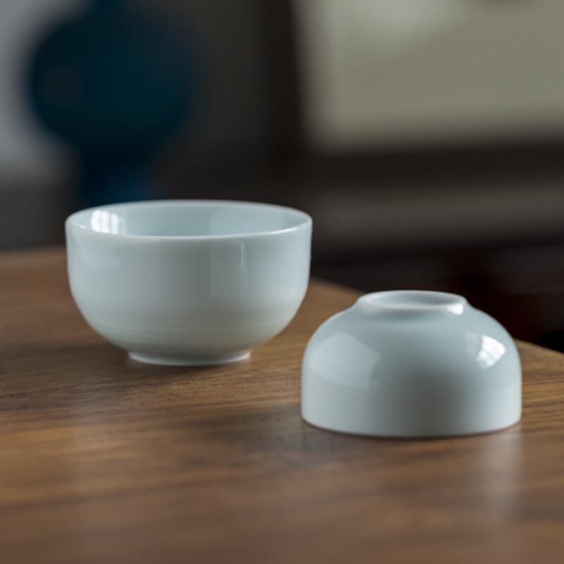 Fang Ran 4-Piece Celadon Ruyi Quick Tea Set