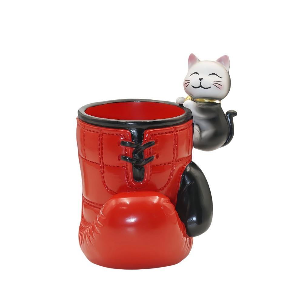 Stable Base Pen Holder Resin Brush Container Creative Pen Box  Student