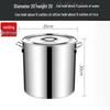 Stainless Steel Round Cooking Pot