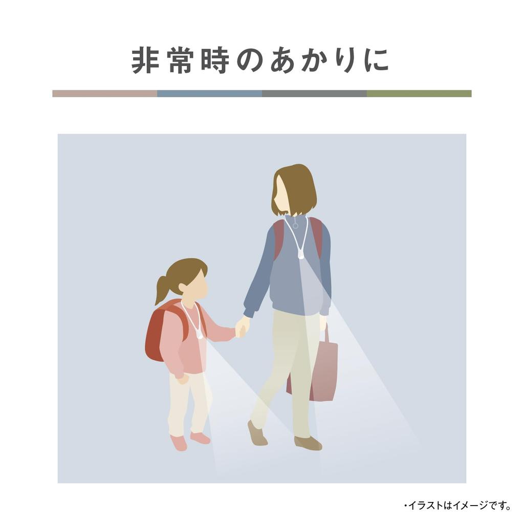 Panasonic Waterproof LED Neck Khaki Light, Green, BF-AF15P-KG