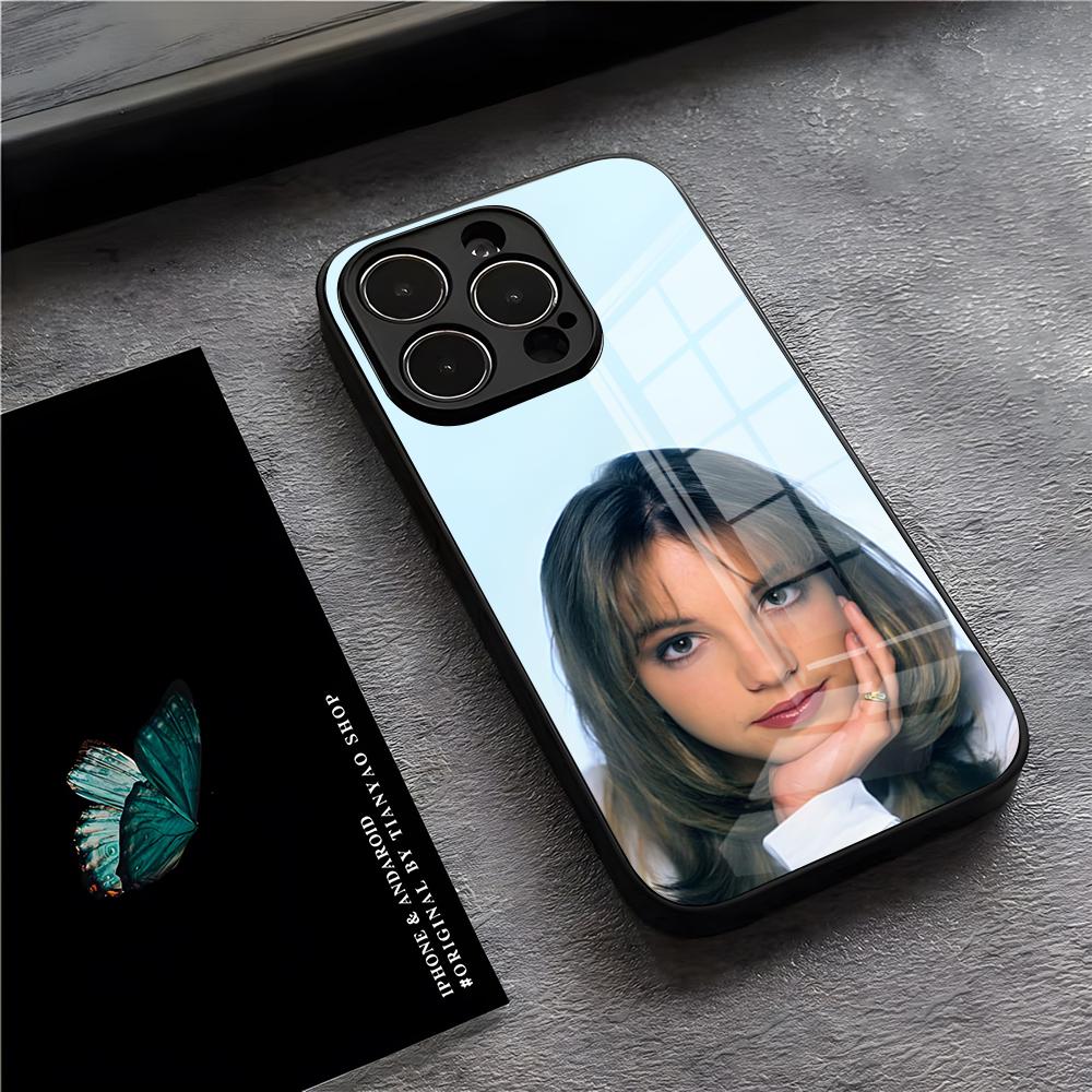 Britney Spears Phone Case For IPhone 17 Pro Max 15 Pro 16 14 Plus 12 13 Mini 11 Pro Shockproof Glass Cover
