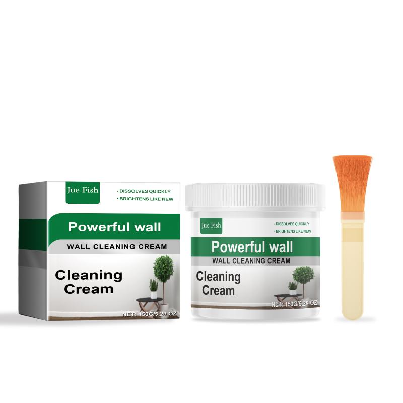 Jue-Fish Wall Cleaning Paste, Waterproof, Renovating, and Stain Removing Wall Cleaner