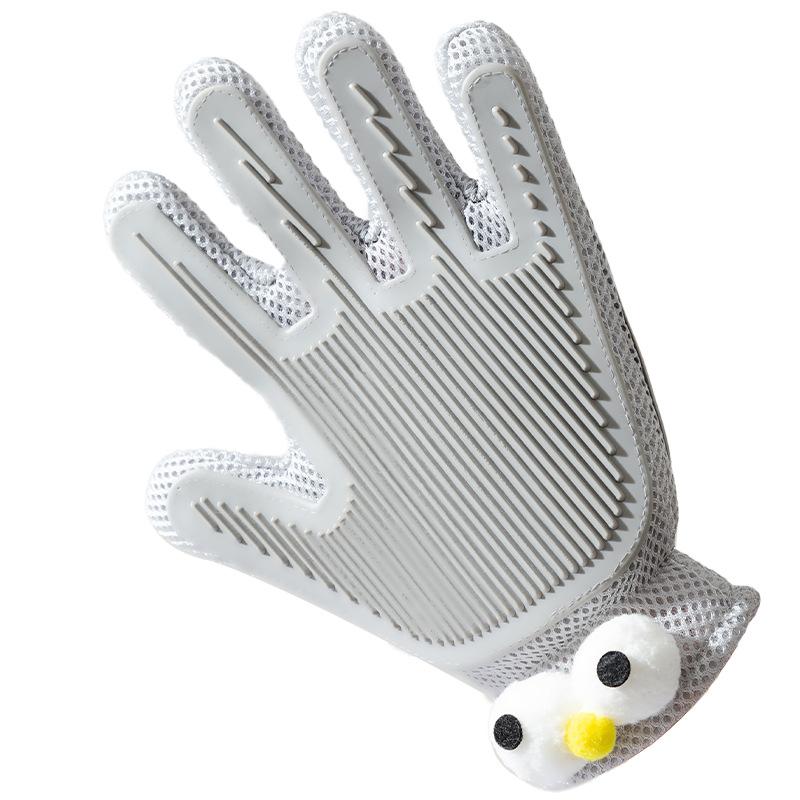 Double-sided Available Cat Bath Anti-scratch Massage To Remove Floating Hair Stroking Cats Gloves Dog Grooming Cleaning Beauty Products