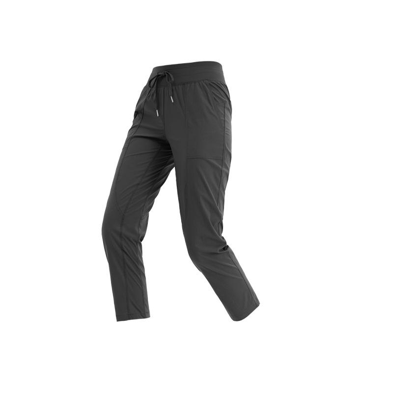 Lulu Damen Leichte Schnelltrocknende Fitnesshose mit Geradem Bein