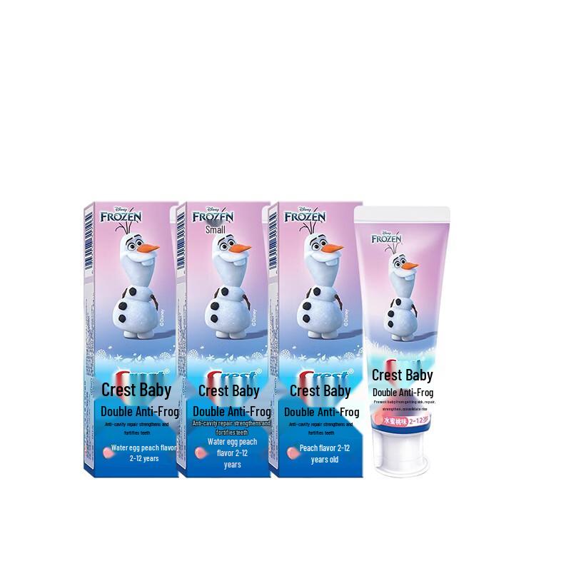 Crest Dual-Effect Anti-Cavity Kids Toothpaste (Olaf Edition)