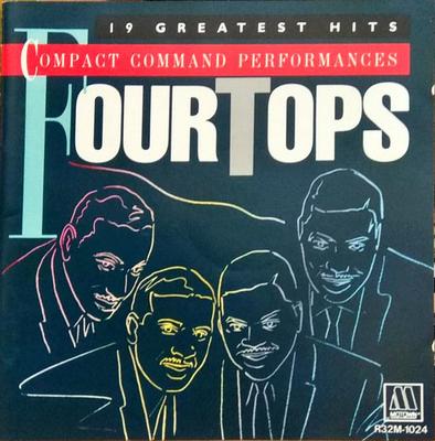 CD FOUR TOPS - 19 Greatest Hits R32M1024 Motown 1986 Japon Soul/Funk Occasion