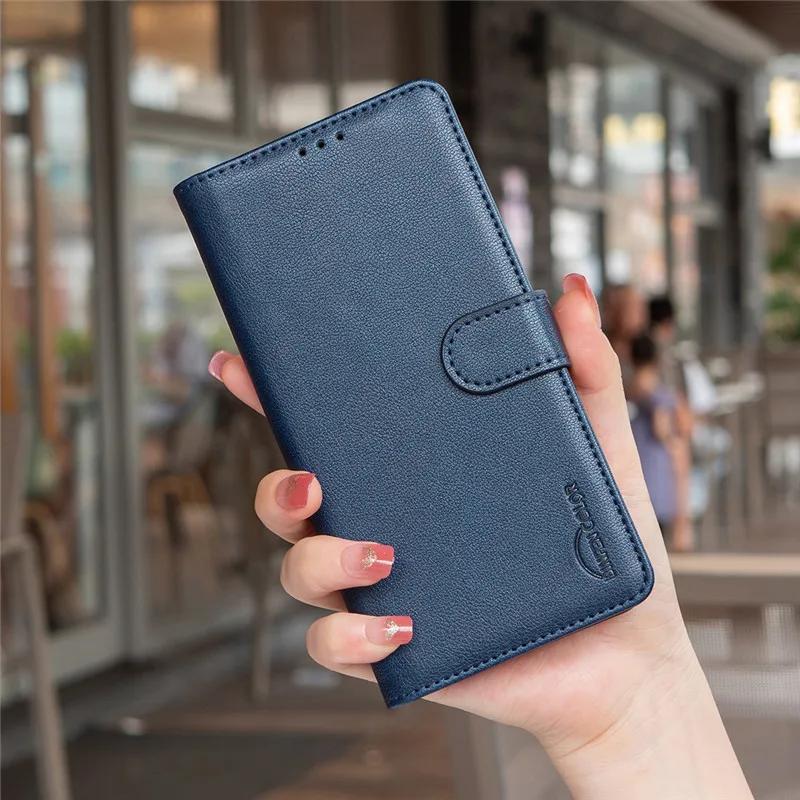 Anti-theft RFID Case for TECNO SPARK 20 Pro+ Coque Wallet Flip Leather Protective Cover