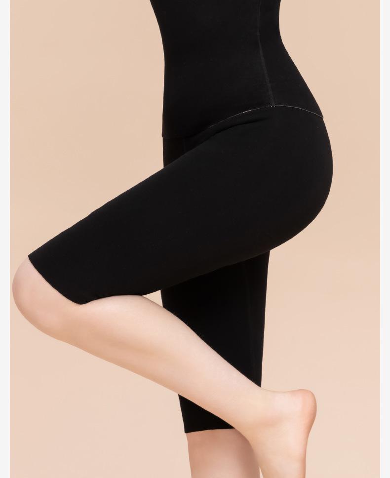 Women's Wool Silk Velvet-Lined Leggings: Seamless, Warm, Autumn/Winter Pants with German Velvet and Heating Technology.