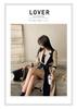 2026 British-Style Women's Windbreaker: Korean Suit Collar, Color-Block Belted Jacket