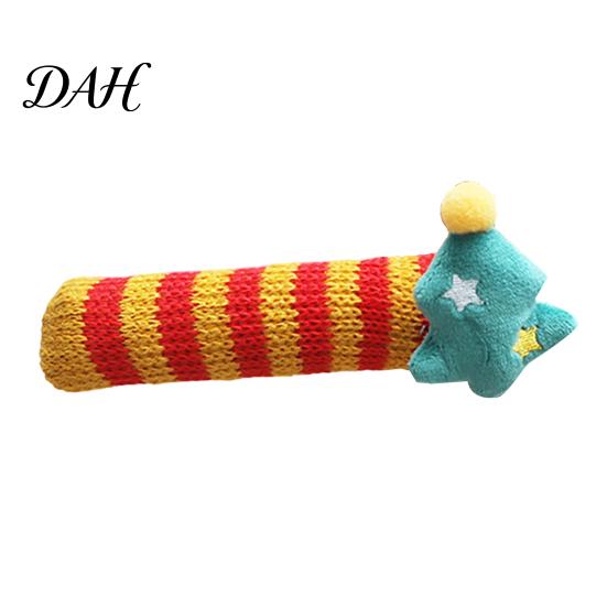 Knitted Santa Claus Door Knob Protectors Christmas Doorknob Covers, Reindeer Decor, Anti?Slip Protector Sleeves, Soft Plush Handle Sleeves