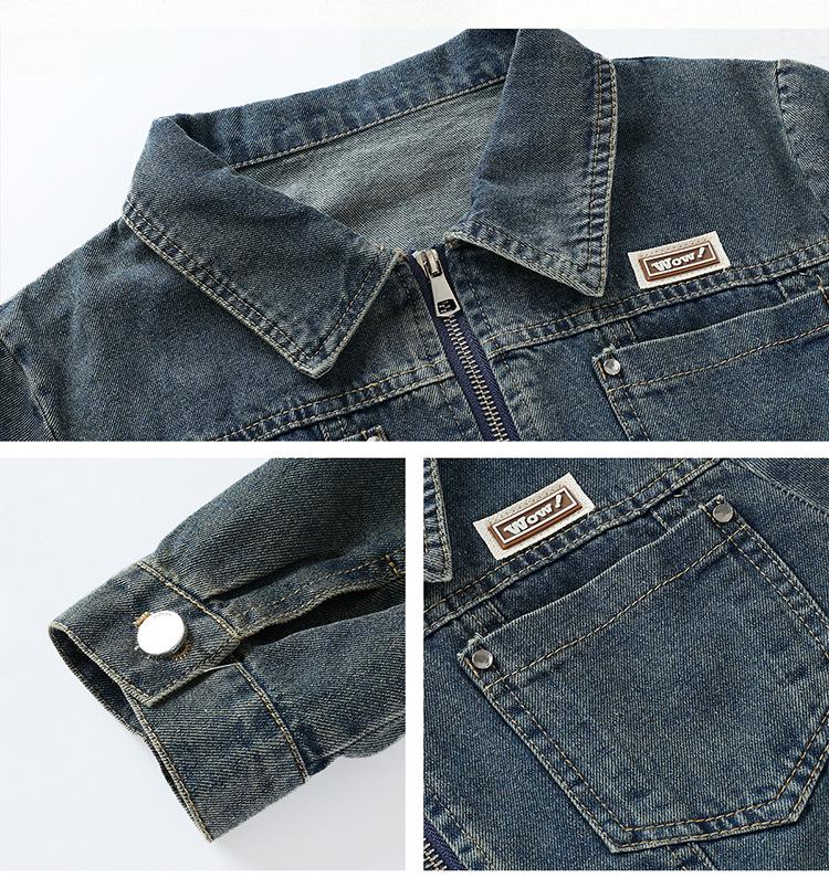 Trendy 2025 Spring Denim Jacket & Skirt Set - LU8928
