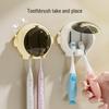 Fumaide Cartoon Wall-Mounted Bathroom Storage Rack & Toothbrush Holder